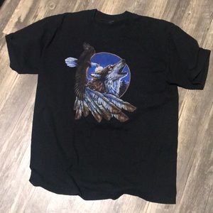 vintage wolf shirt
